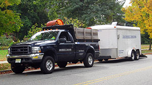 Landscaper Truck and Trailer