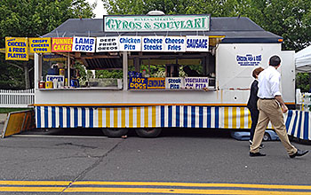 Street Fair Food Stand